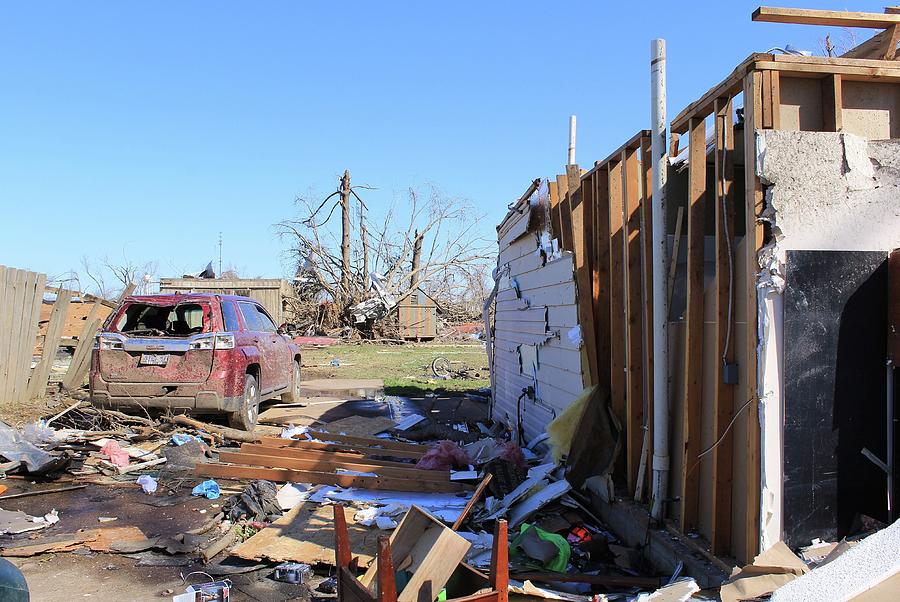 Tornado Damage #148 Photograph by Paul Hopkins - Fine Art America