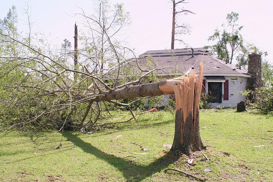 Tornado damage #40 Photograph by Paul Hopkins - Fine Art America