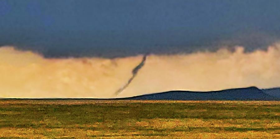 Tornado Near Des Moines, New Mexico  Photograph by Ally White