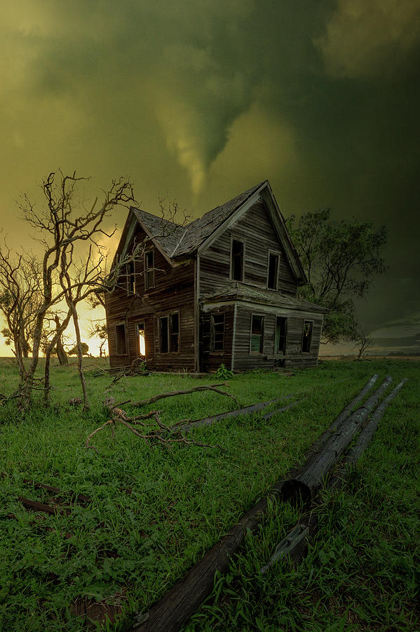 Howard Photograph - Tornado of Souls  by Aaron J Groen