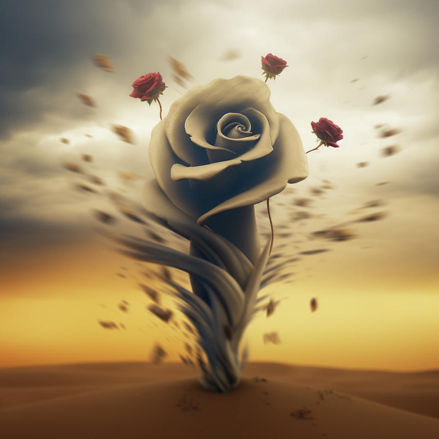 Tornado of the Soul #2 Digital Art by Corey Habbas with AI