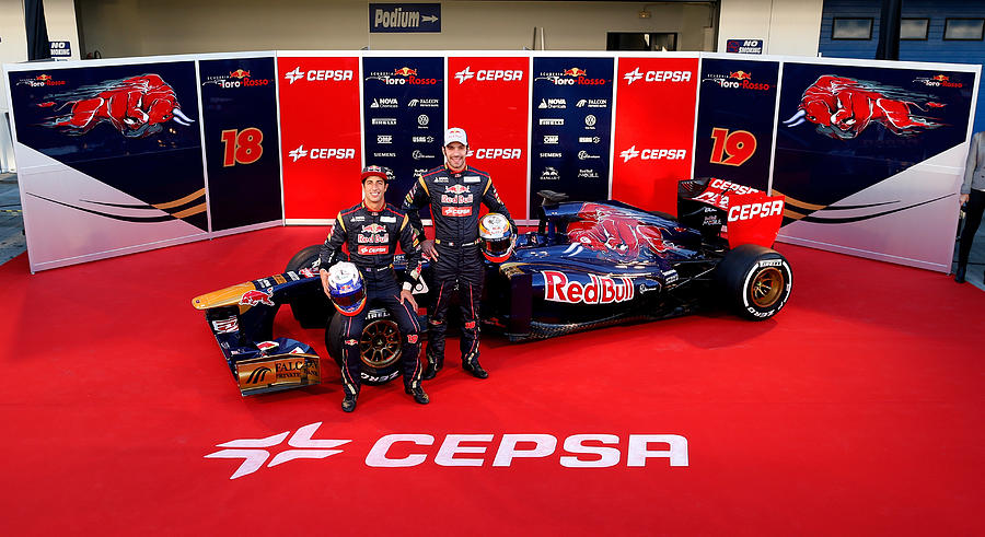 Toro Rosso F1 Launch Photograph by Peter Fox