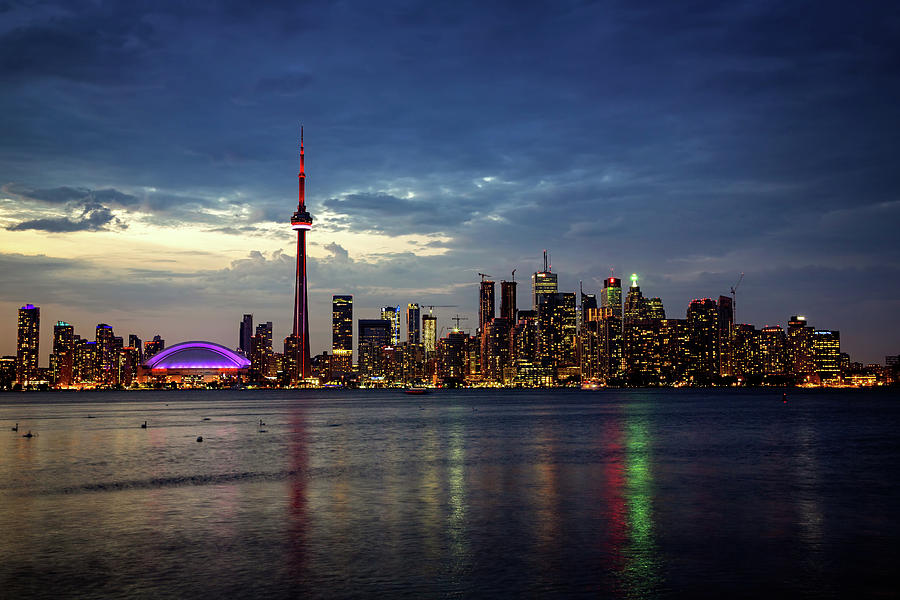 Toronto Blue Hour Photograph by Ian Good