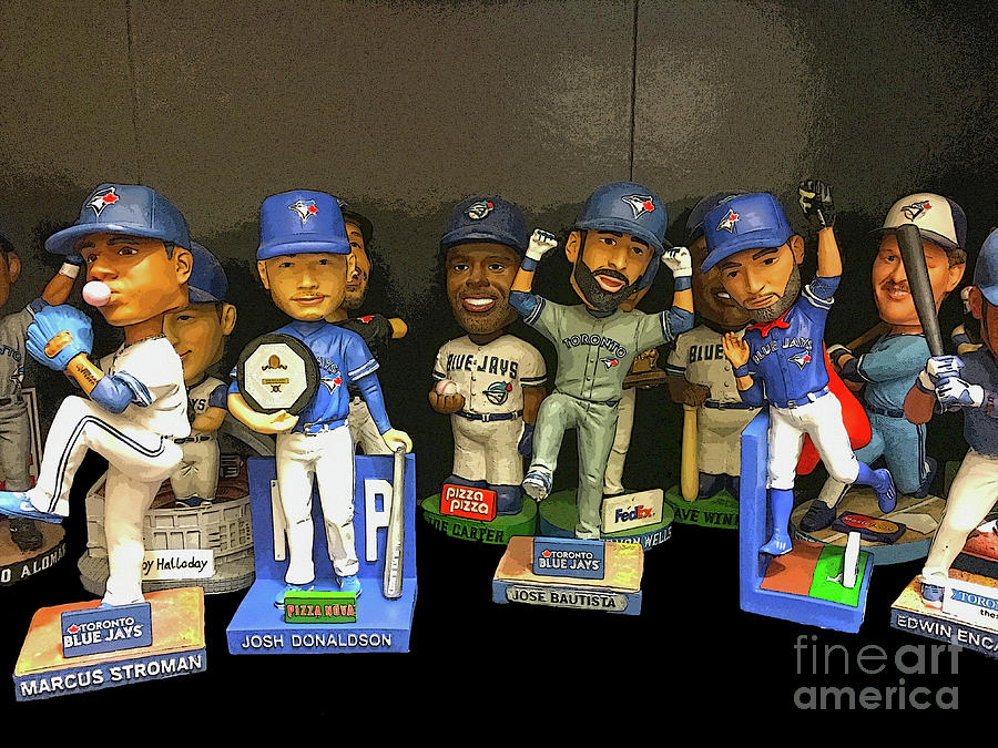 Toronto Blue Jays Bobble Head Collection Photograph by Nina Silver