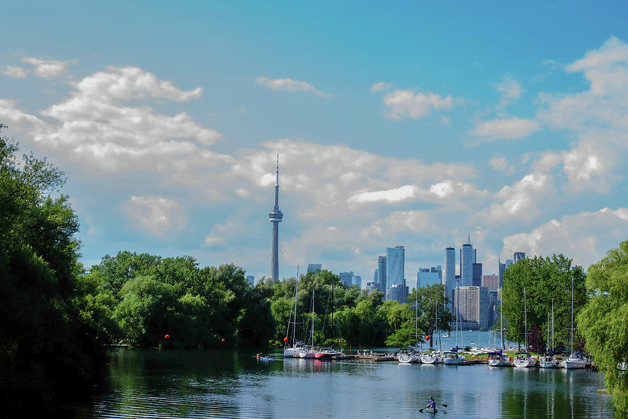 Toronto from the Island Photograph by Aarthi Arunkumar