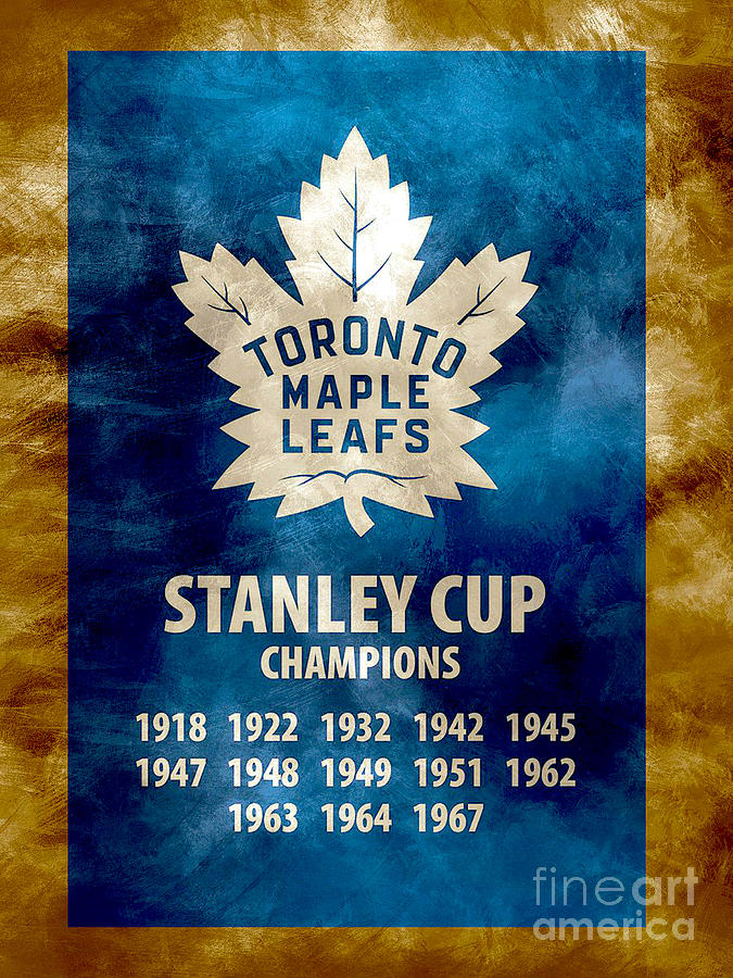 Toronto Maple Leafs Banner Digital Art by Steven Parker