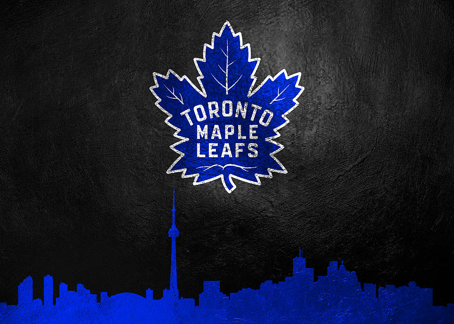Toronto Maple Leafs Skyline Digital Art by AB Concepts