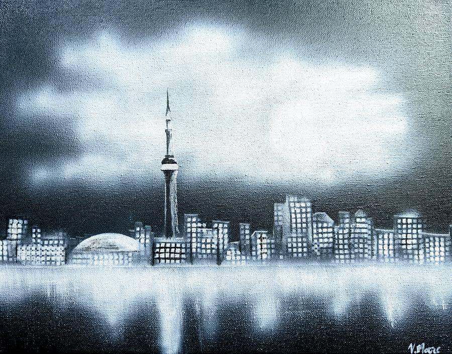 Toronto Moonlight Painting