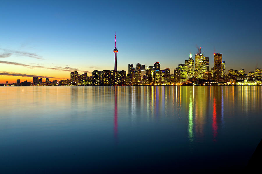 Sunset Photograph - Toronto by Performance Image