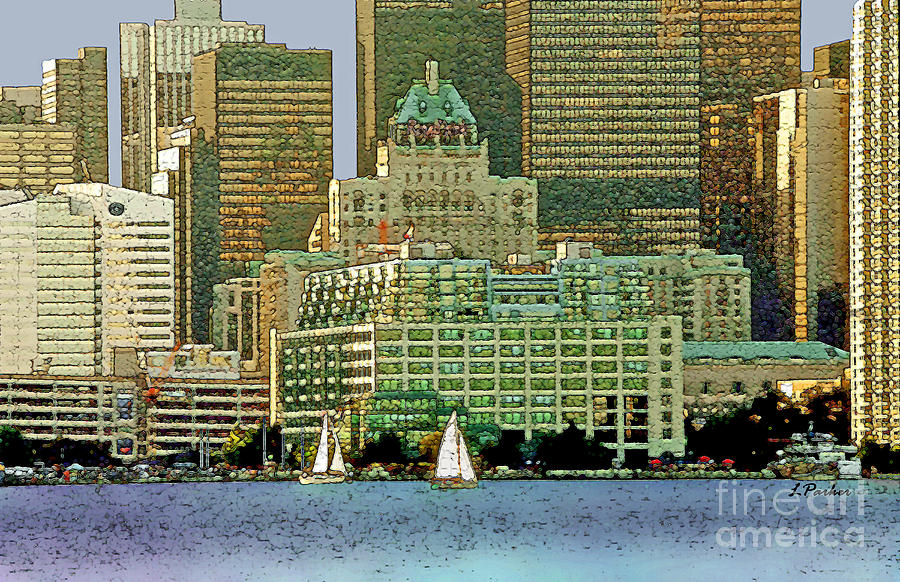 Impressionism Photograph - Toronto Sailing by Linda Parker