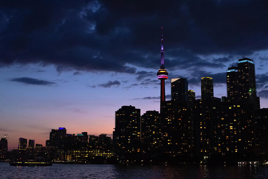 Toronto Skyline at Dusk Photograph by Aarthi Arunkumar