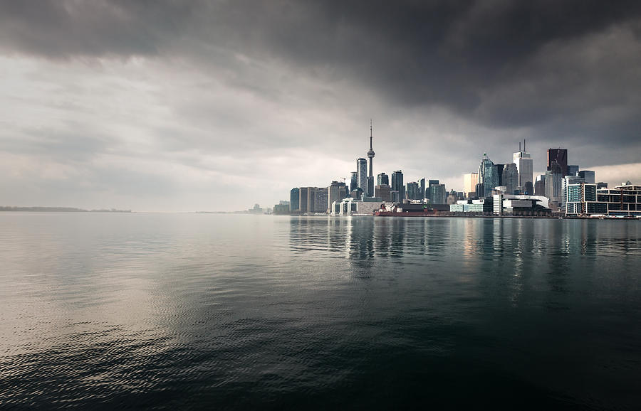 Toronto Storm Skyline Photograph by Georgeclerk