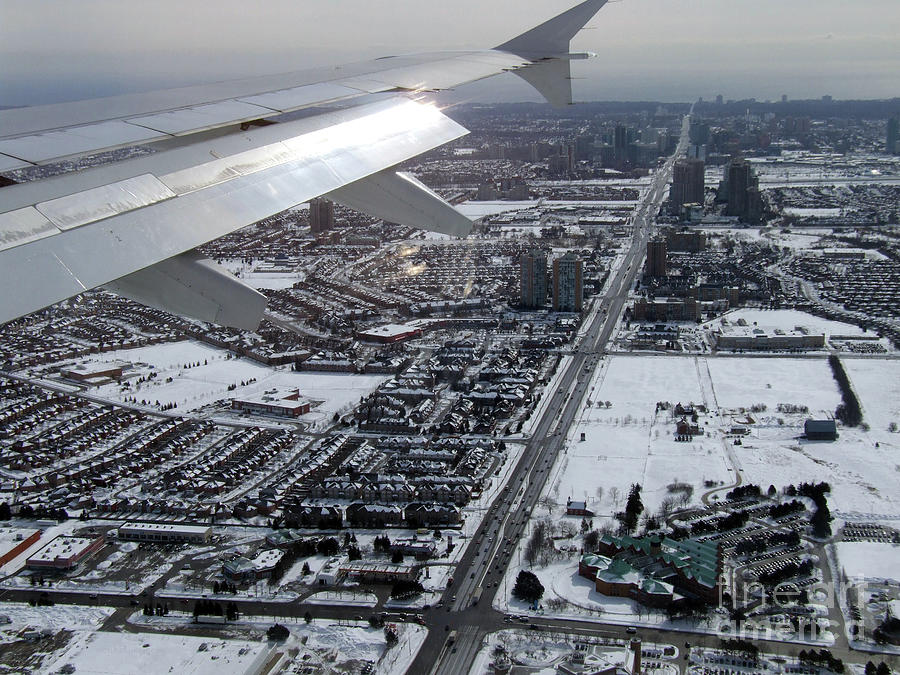 Toronto Suburbs in Winter Photograph by Phil Banks