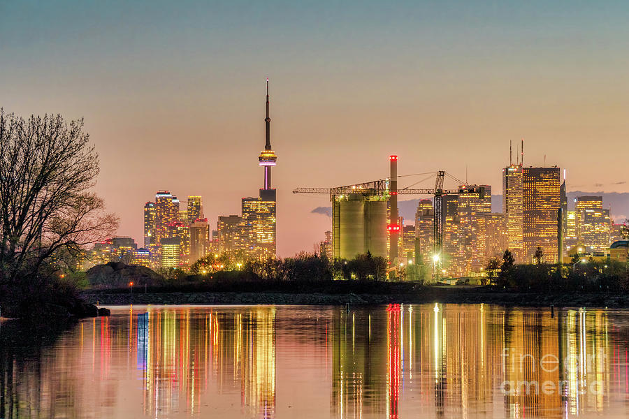 Toronto Waterfront Evening 2021 Photograph by Charline Xia