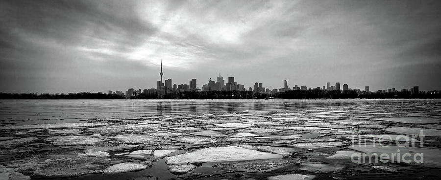 Toronto Winter Panorama  Photograph by Charline Xia