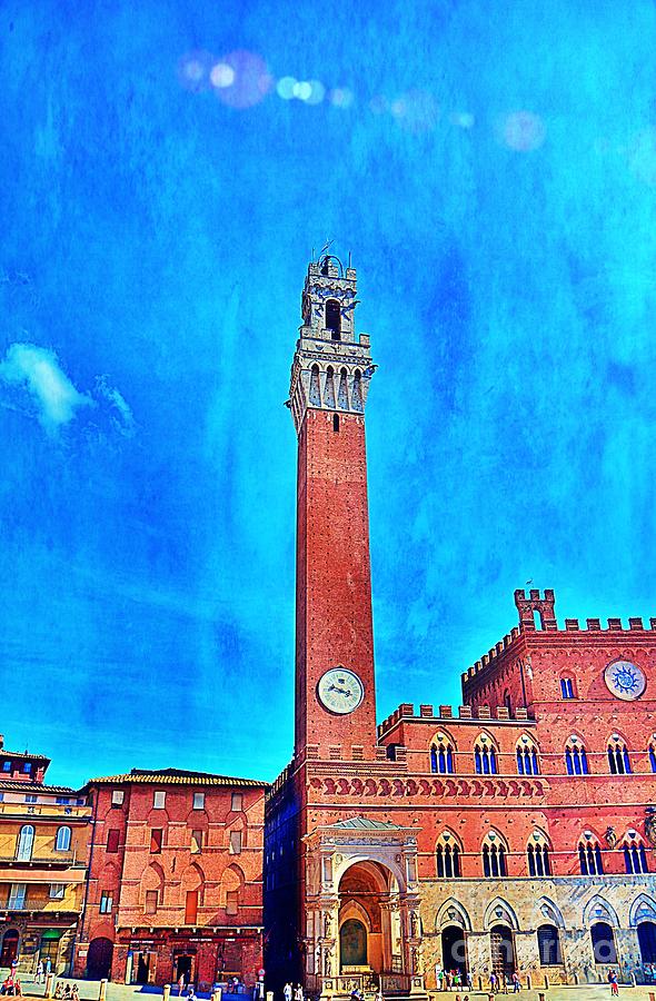 Torre del Mangia in Siena Tuscany Photograph by Ramona Matei