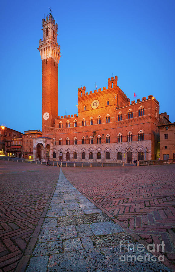 Torre del Mangia Photograph by Inge Johnsson