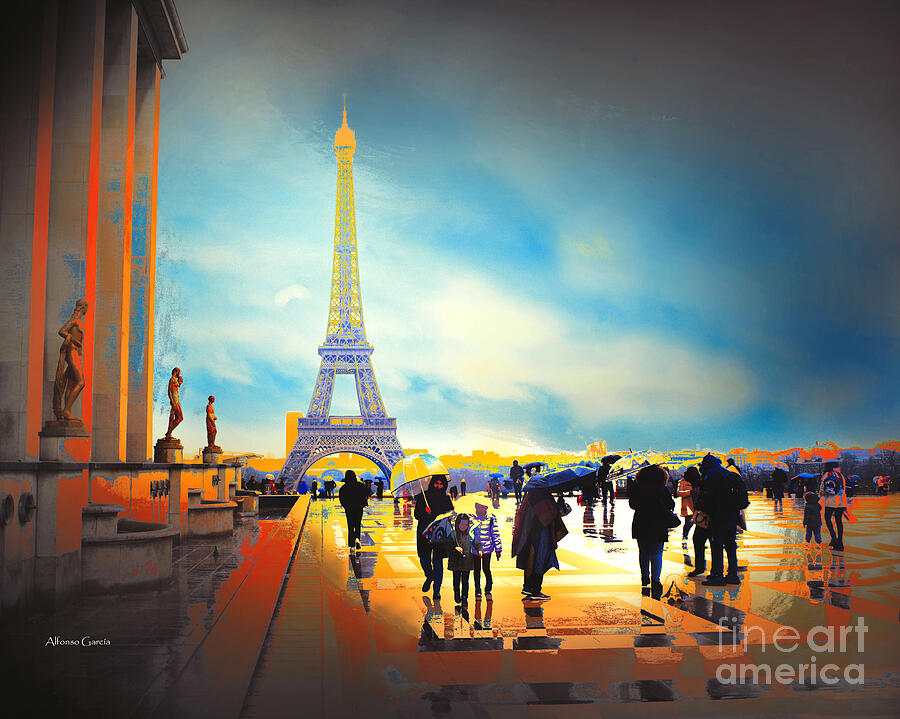 Eiffel Tower Photograph - Torre Eiffel Paris 2 by Alfonso Garcia