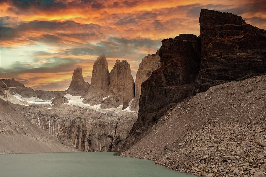 Torres del Paine National Park, Chile Photograph by Claudio Balducelli ...