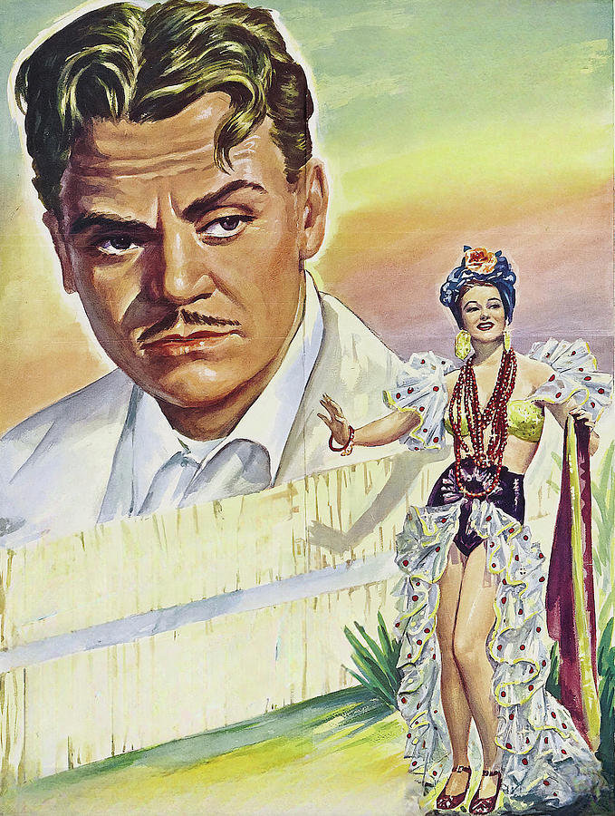 Torrid Zone, 1940, movie poster painting Painting by Movie World Posters