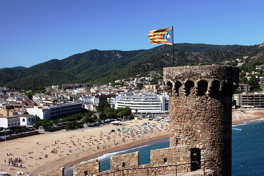 Tossa de Mar Beach Photograph by Metal Blues Images - Fine Art America