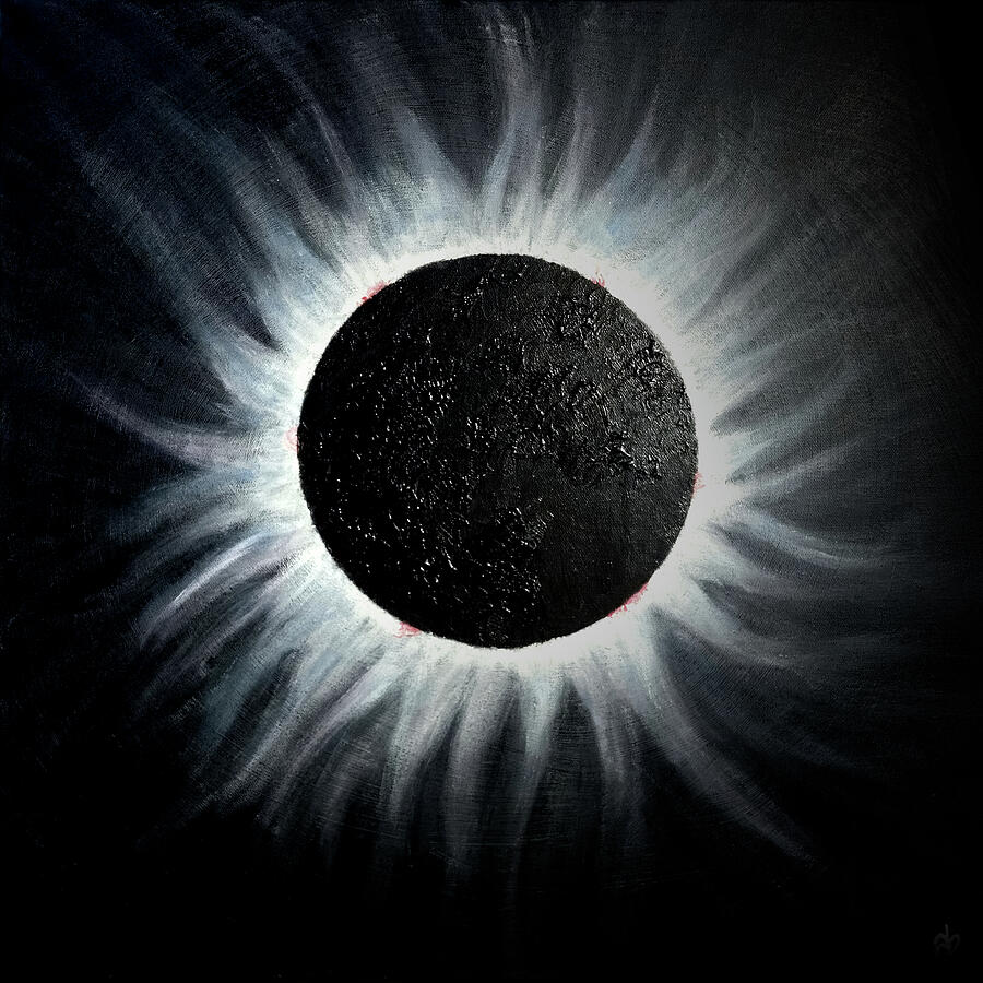 Total Eclipse of the Sun Painting by Angela Brunson Total Eclipse of the Sun Painting by Angela Brunson