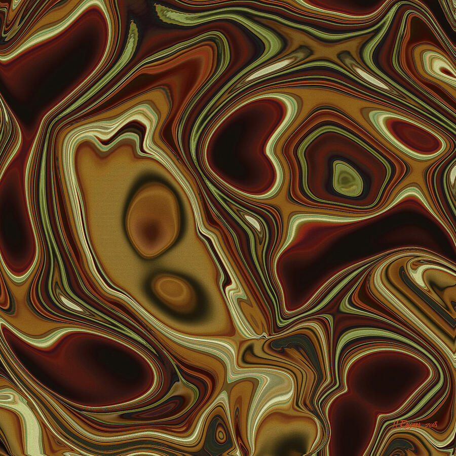 Totem Digital Art by Bamalam Art