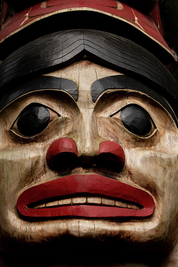 Totem Face Photograph by Ivete Basso Photography