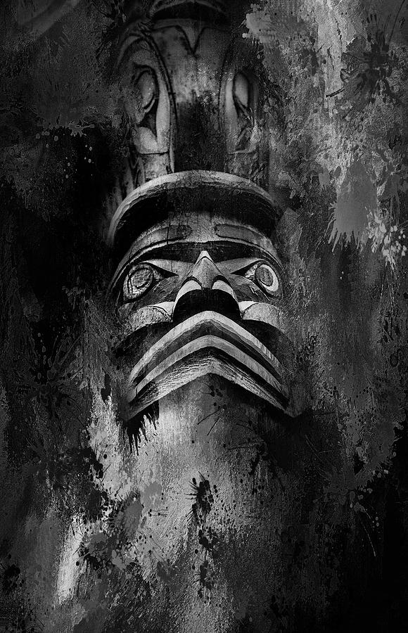Totem  Photograph by Theresa Tahara