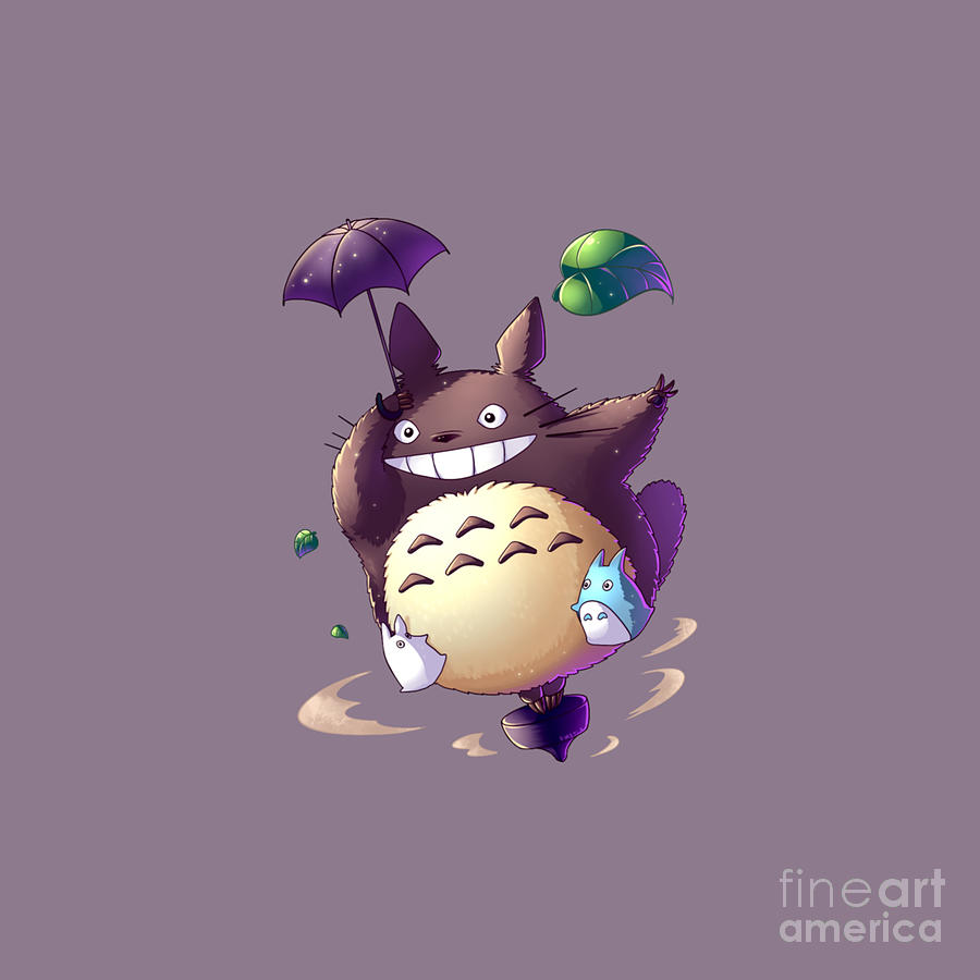 Totoro Digital Art by Kandang Pithik | Fine Art America