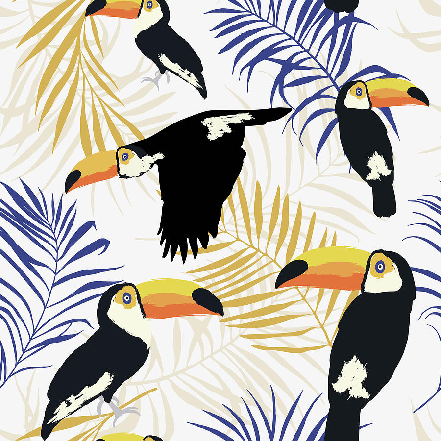 Toucan Neck Gator Toucans Digital Art by Stacy McCafferty - Fine Art ...