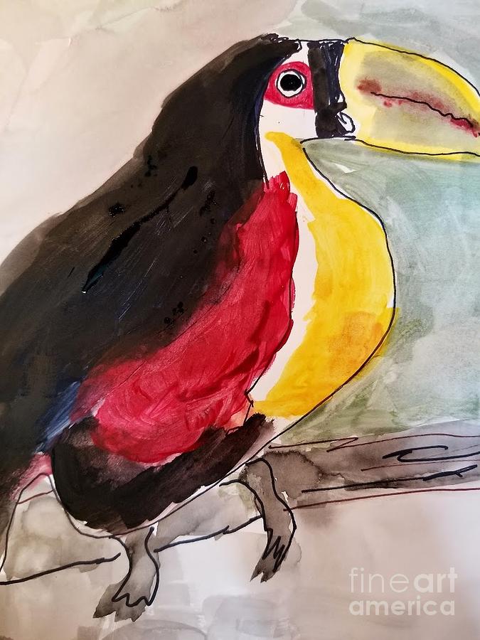 Toucan Sam Painting