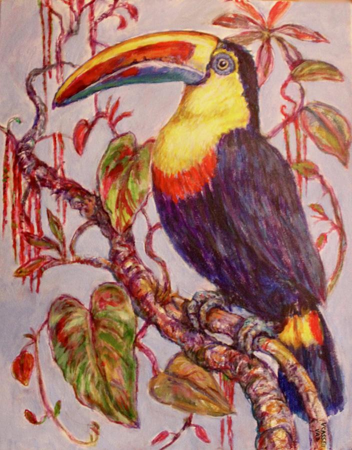 Toucan  Painting by Veronica Cassell vaz