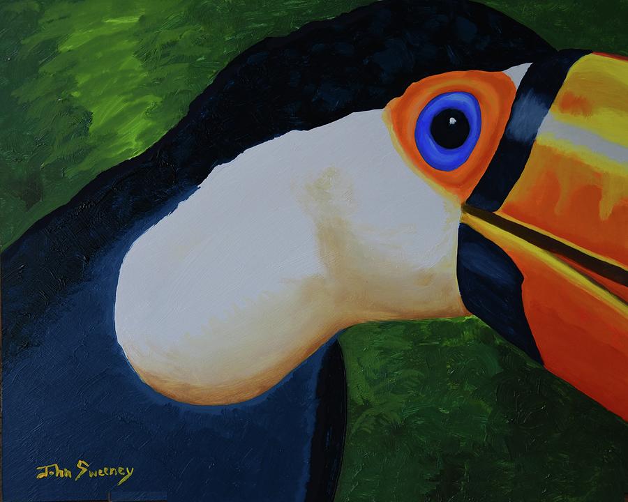 Toucan View Painting by John Sweeney