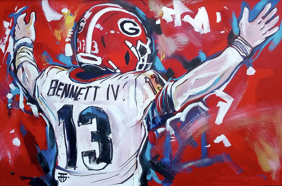 Touch Down Painting by John Gholson