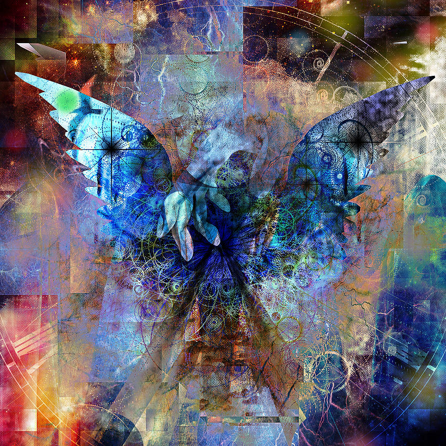 Touch of an Angel Digital Art by Bruce Rolff