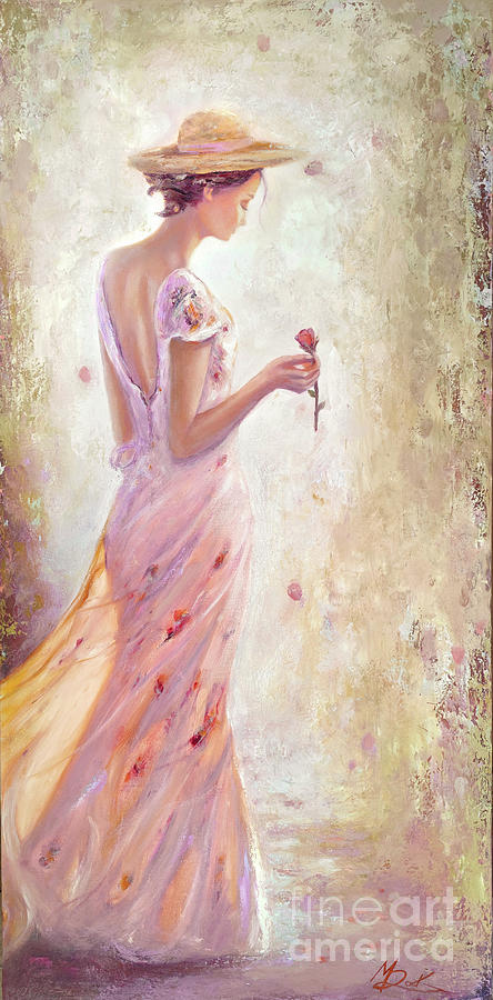 Toujours de Fleurs Painting by Michael Rock