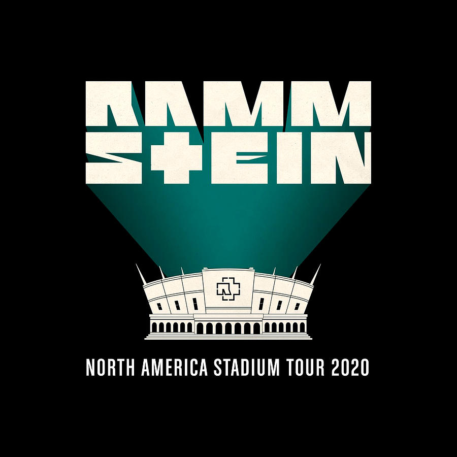 Tour 2020 Rammstein Stadium Tour As01 Digital Art by Ajad Setiawan