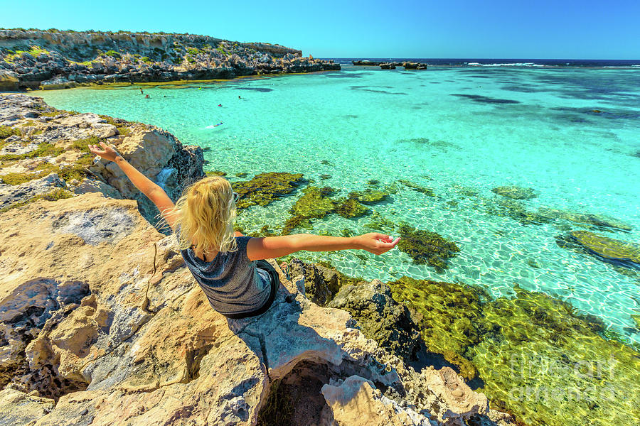 Tourism at Rottnest Island Photograph by Benny Marty