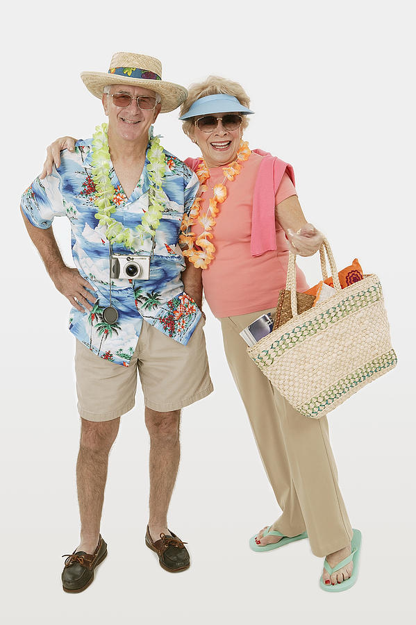 Tourist couple Photograph by Comstock Images
