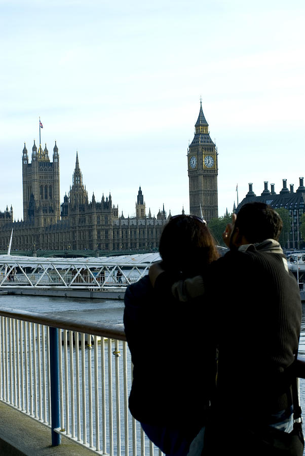 Tourists and Big Ben, Houses of Parliament Photograph by Lyn Holly Coorg