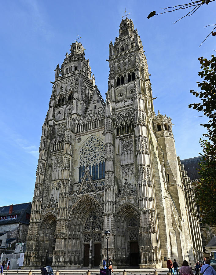 Tours Cathedral, France Photograph by Gwen Juarez - Fine Art America