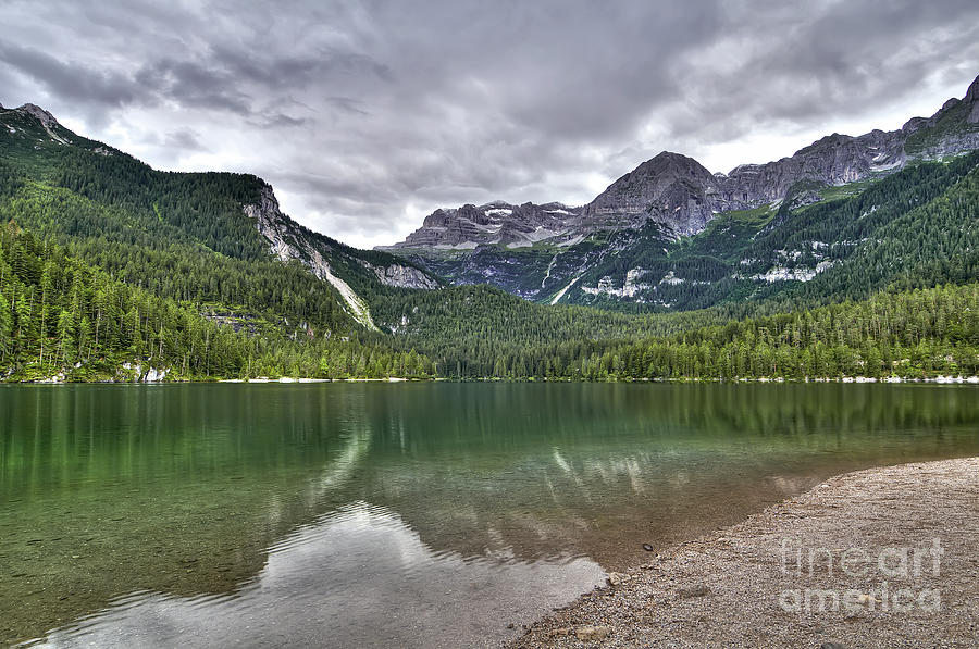 Tovel Lake - Dolomites - Italy Photograph by Paolo Signorini