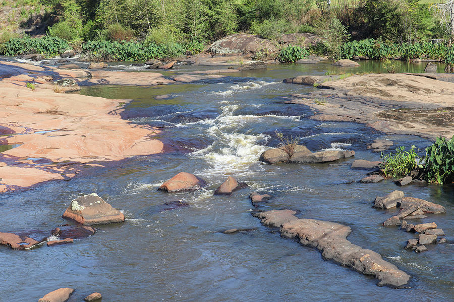 Towaliga River Flows Photograph by Ed Williams