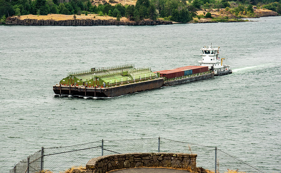 Towboat Ryan Point Photograph by Tom Cochran