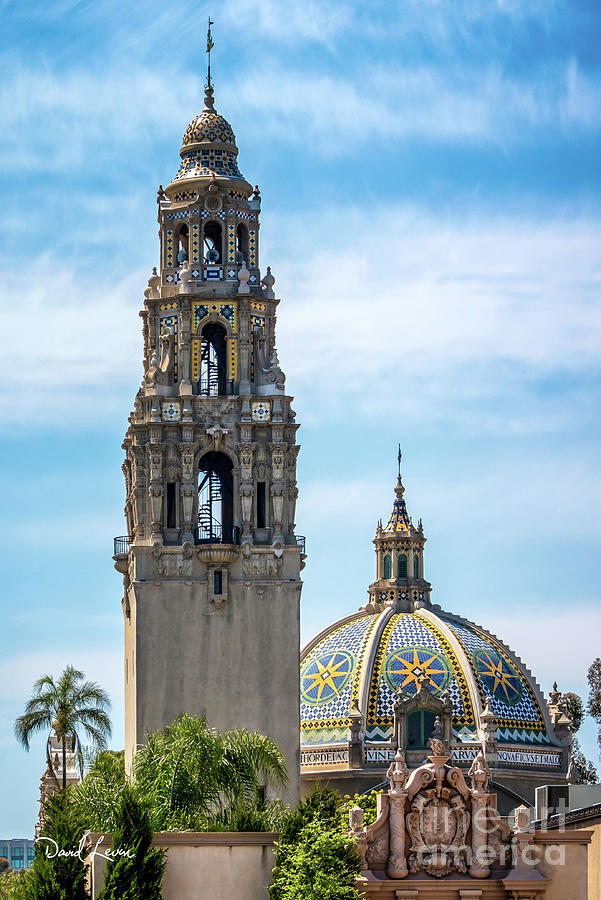 Tower and Dome of the California Building  Photograph by David Levin