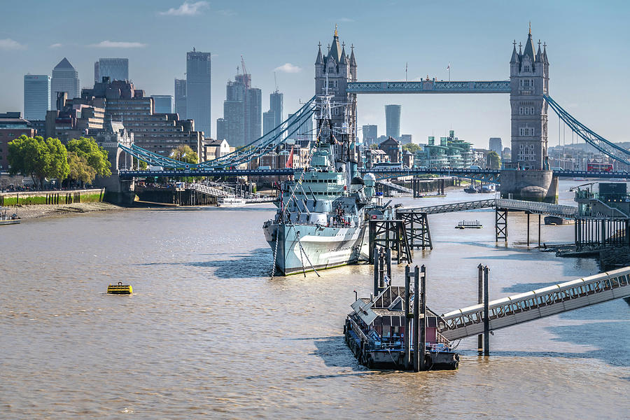 Tower Bridge Photograph by Andrew Matwijec