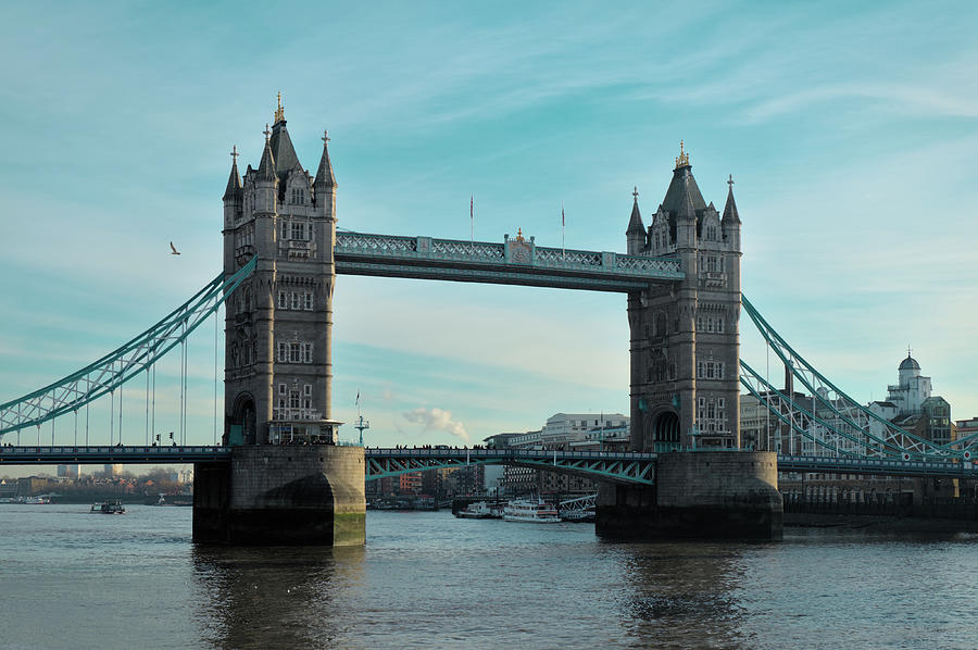 Tower Bridge at afternoon in London Photograph by Angelo DeVal