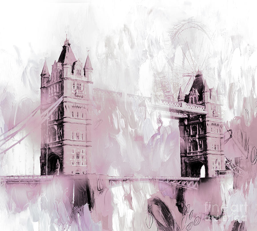 London Painting - Tower Bridge London 01 by Gull G