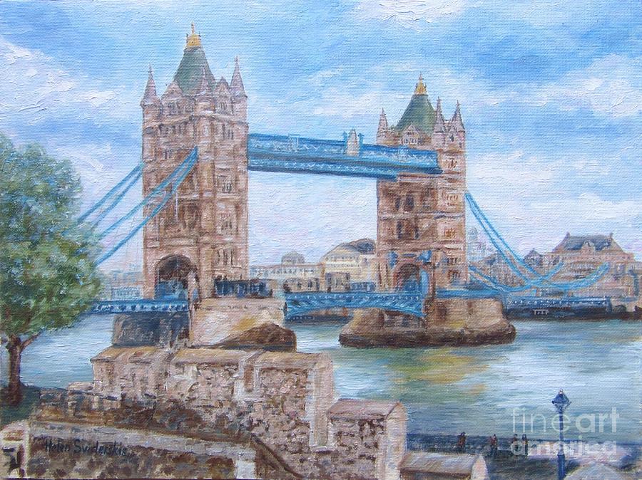 Tower Bridge. London Painting